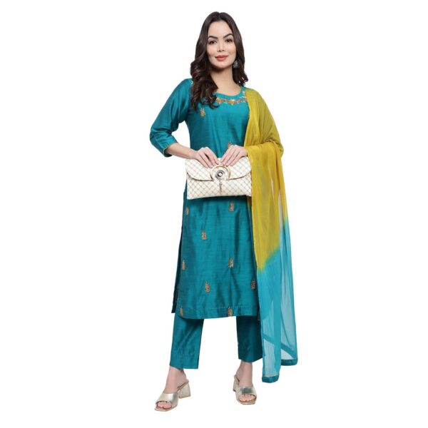 Aksha Rama Green Trouser Set