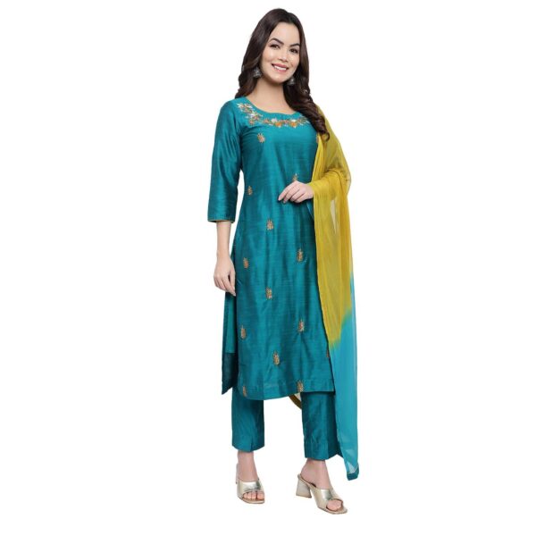 Aksha Rama Green Trouser Set