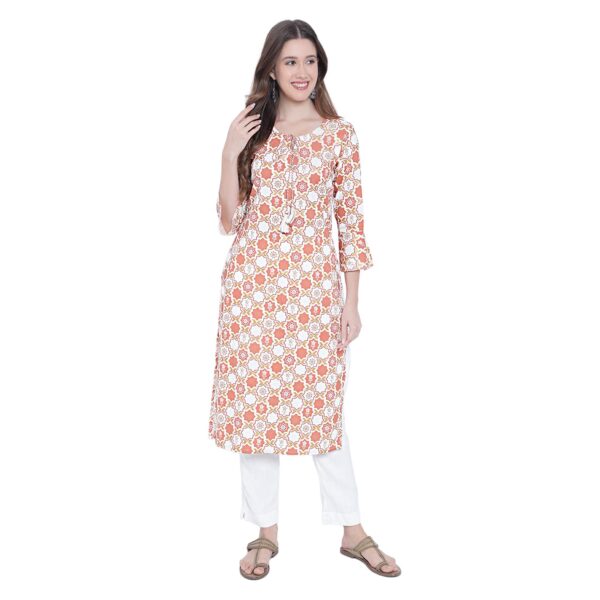 Aksha Golden & Skin Gilded Elegance Kurtis