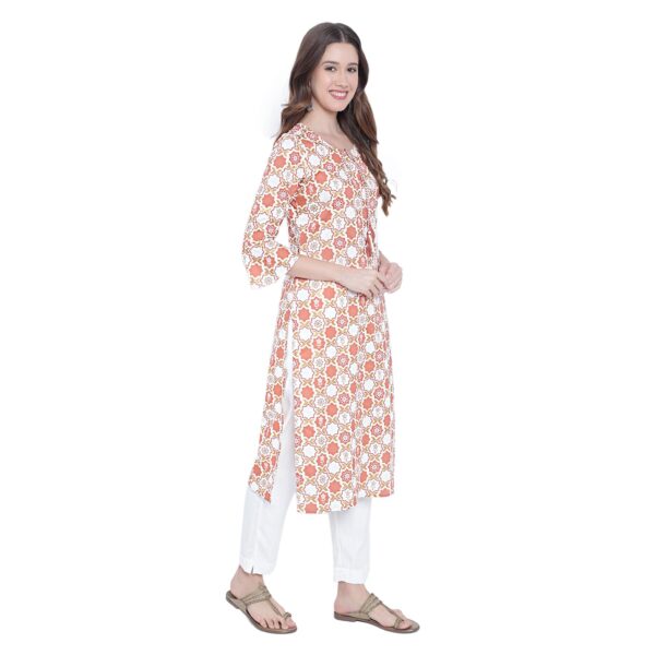 Aksha Golden & Skin Gilded Elegance Kurtis