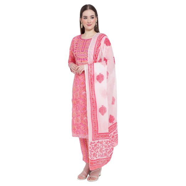 Aksha Chic Ensemble Pink Trouser Set4