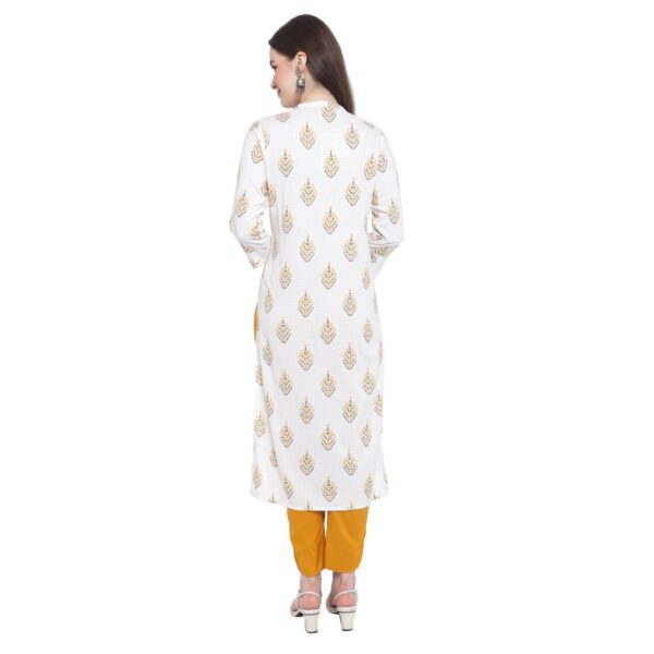Aksha Radiant Rhythms Cream Kurta1