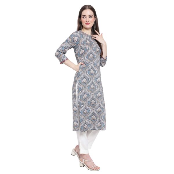 Aksha Trendy Threads Blue Kurtas2