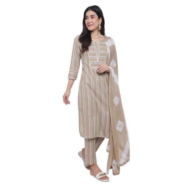 Indian Pakistani Suit | Cotton Sleeveless Kurti Dress | Premium Long Kurti  | SAINLY