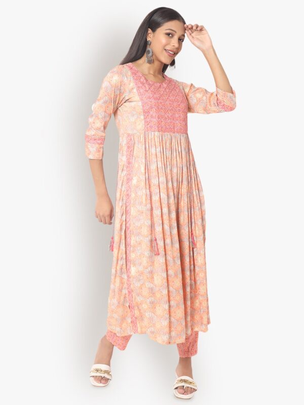 Amazing Orange Naira Cut Suit 1