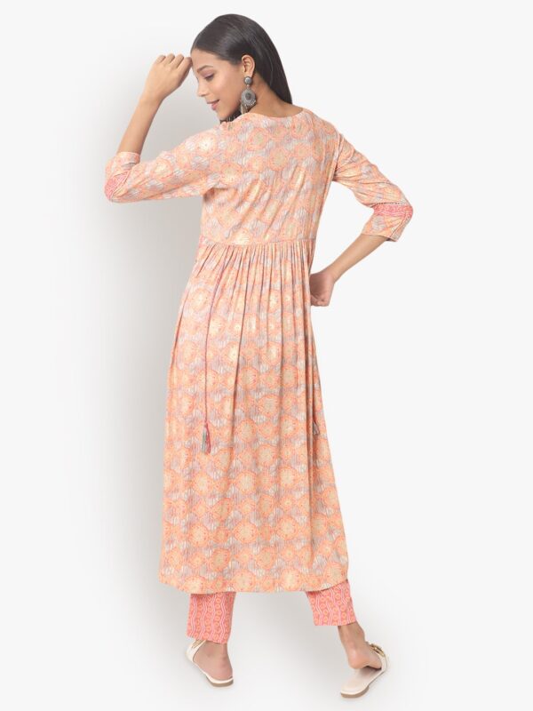 Amazing Orange Naira Cut Suit 4