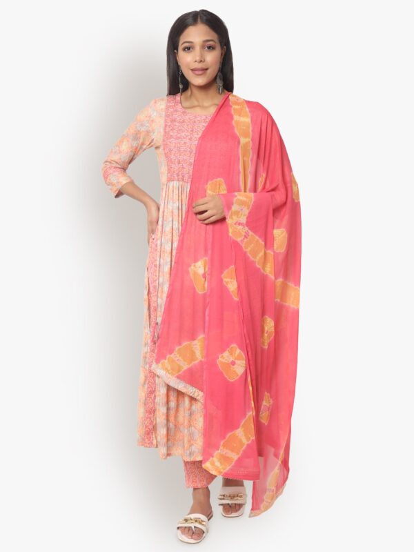 Amazing Orange Naira Cut Suit