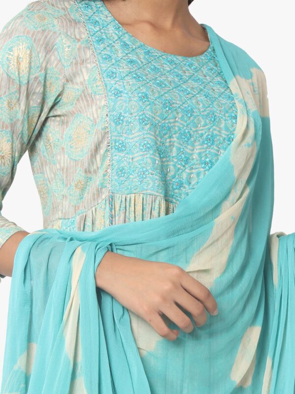 Amazing Rama Green Naira Cut Suit2