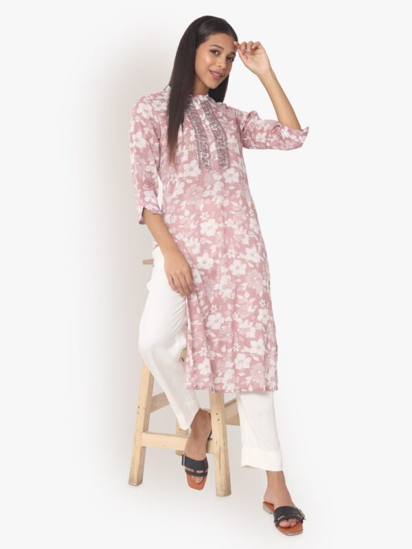 Urban Elegance Wine Color Kurtas3