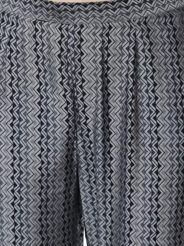 Culture Attire Grey Naira Ladies Suit 1