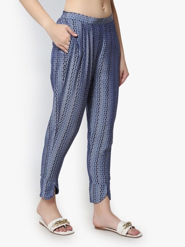 Culture Attire Royal Blue Naira Ladies Suit2