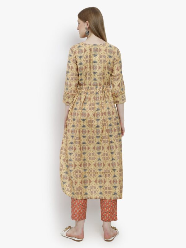 Elevated Elegance Yellow Ladies Naira Set5