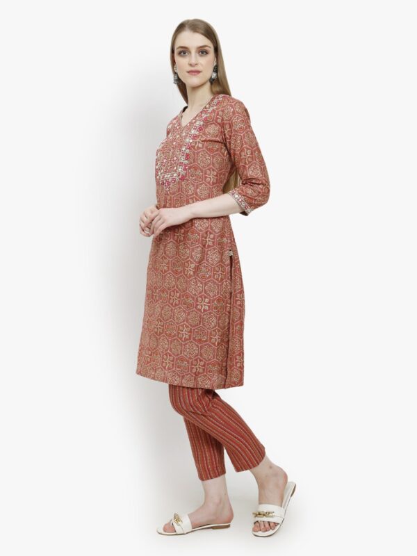 Urban Ensemble Wine Trouser Sets2