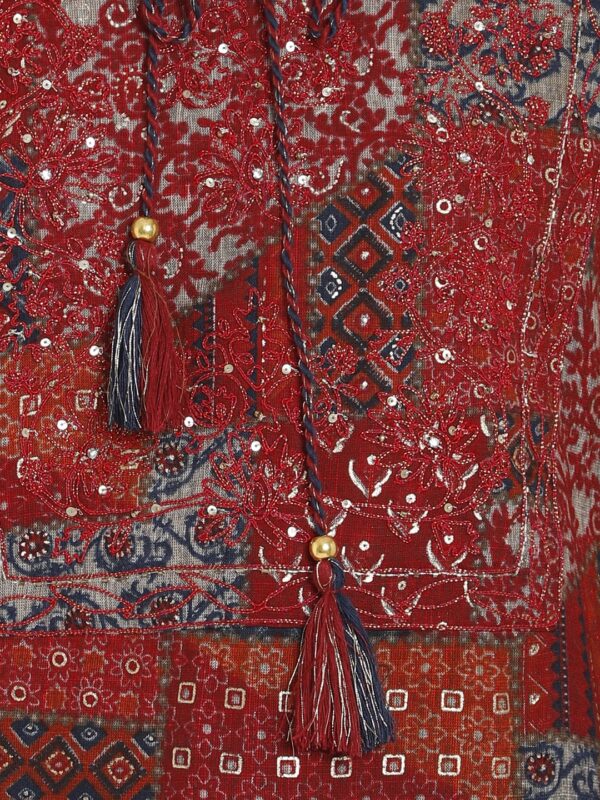 Elegant Ensembles Maroon Ladies Suit4