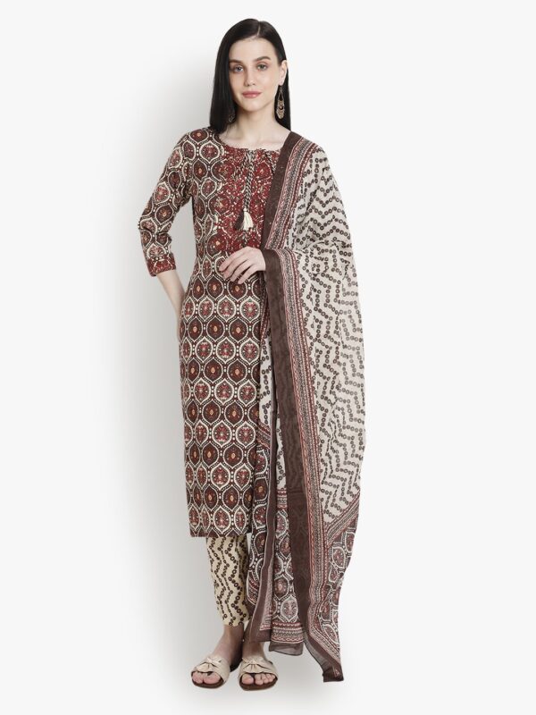 Longing Pairings Mehandi Women Ladies Suit