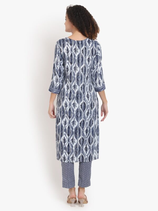 Effortless Ensemble Blue Ladies Suit..