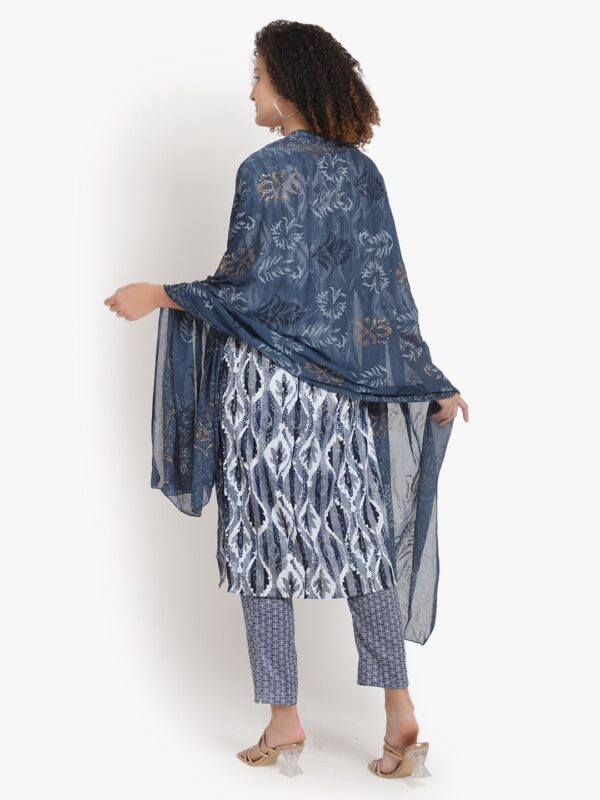 Effortless Ensemble Blue Ladies Suit2