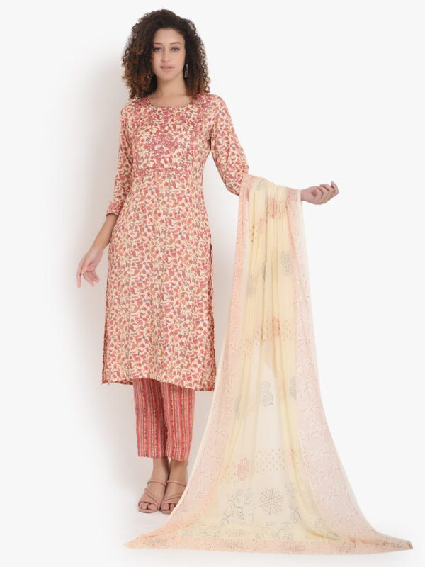 Urban Pair Wine Ladies Suit1