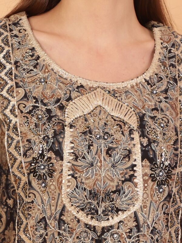 Graceful Garb Black Ladies Suit3