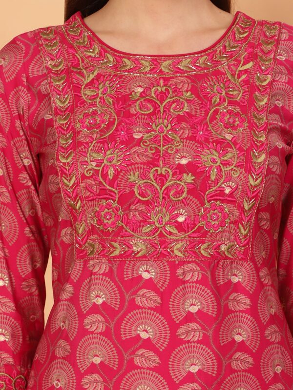 Modern Duet Rani Pink Ladies Suit3